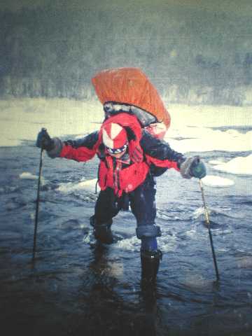 Paha kahlaus Kevolla