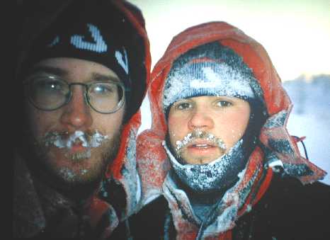 Jouni ja Markus, -32C